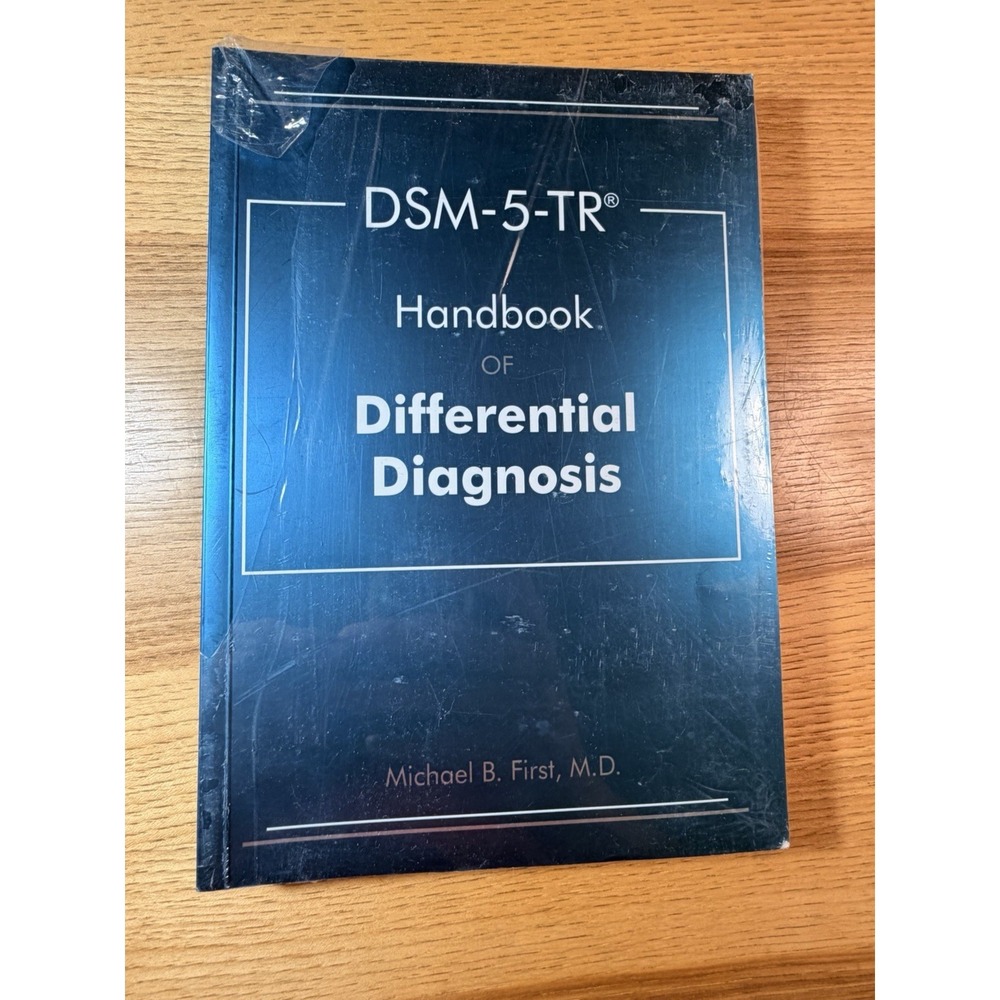 Brand New DSM-5-TR Handbook of Differential Diagnosis Paperback Michael B First
